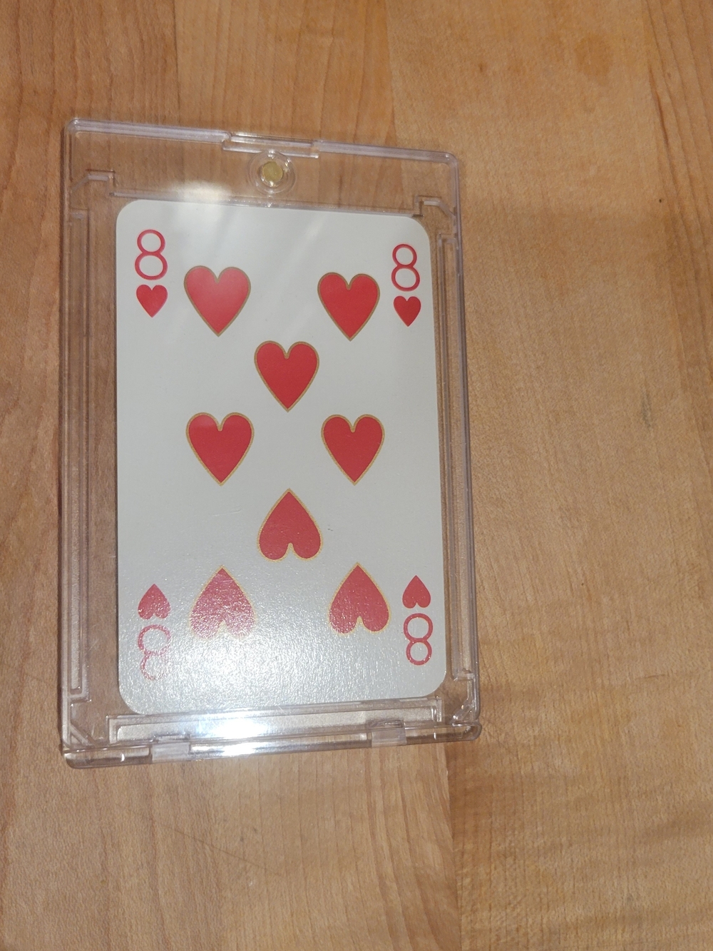 8 Of Hearts Cartier Playing Cards Card Deck - Love Theme And Luck